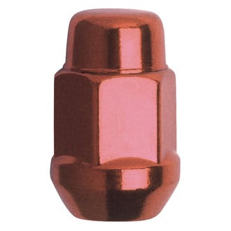 Gorilla Automotive® - Red Cone Seat Acorn Bulge Lug Nuts