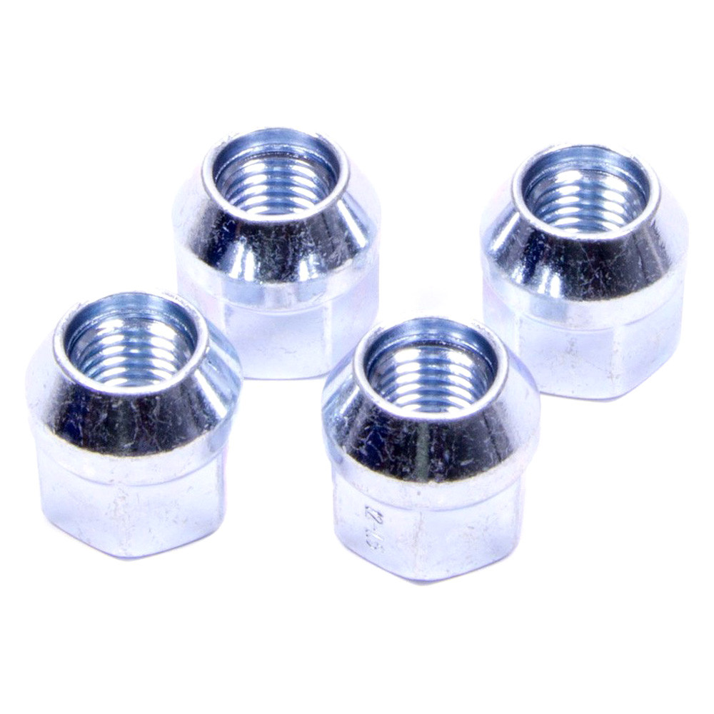 Gorilla Automotive® 41137 - Chrome Cone Seat Acorn Bulge Lug Nuts