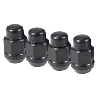Gorilla Automotive® - Black Chrome Cone Seat Acorn Bulge Lug Nuts