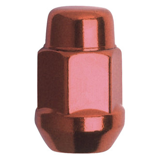 Gorilla Automotive® - Red Cone Seat Acorn Bulge Lug Nut