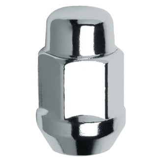 Gorilla Automotive® - Black Chrome Cone Seat Acorn Bulge Lug Nuts