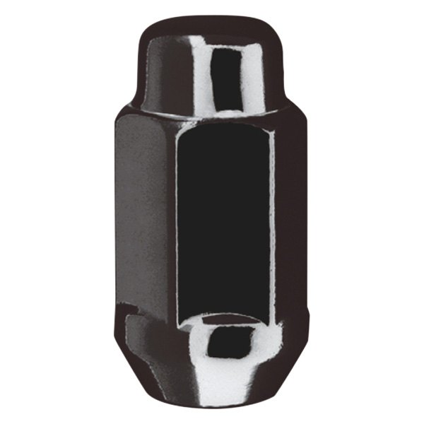 Gorilla Automotive® - Black Chrome Cone Seat Acorn Bulge Lug Nuts