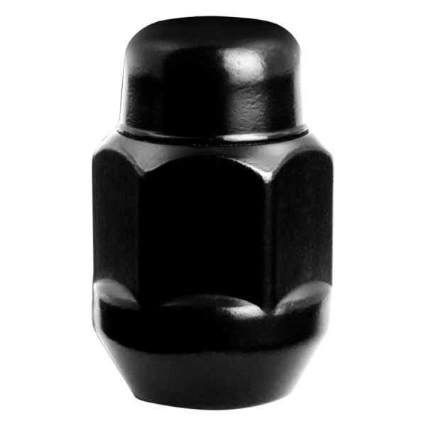 Gorilla Automotive® - Black Chrome Acorn Bulge Cone Seat Lug Nut