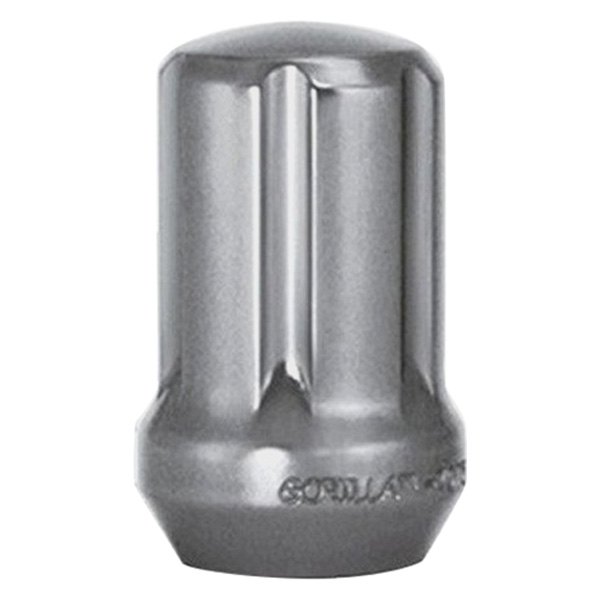Gorilla Automotive® - Silver Cone Seat Small Diameter Aluminum Racing Lug Nuts