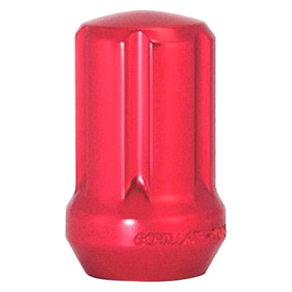 Gorilla Automotive® - Red Small Diameter Aluminum Racing Cone Seat Lug Nuts