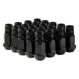 Gorilla Automotive 44028Ti-20 Titanium 12mm x 1.25 Thread Size Aluminum Open End Racing Lug Nut, Pack of 20