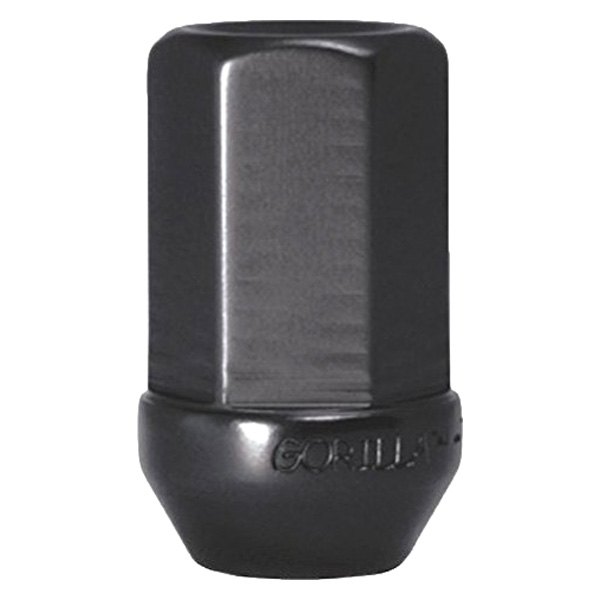 Gorilla Automotive® - Black Cone Seat Aluminum Racing Closed End Lug Nut