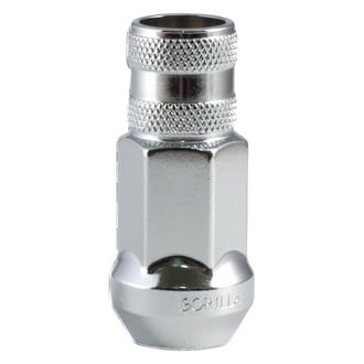 Gorilla Automotive® - Chrome Cone Seat Forged Steel Racing Open End Lug Nut