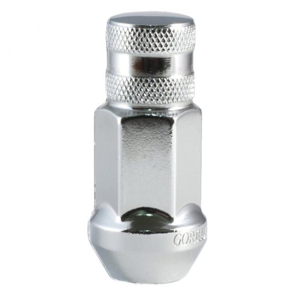 Gorilla Automotive® - Chrome Cone Seat Forged Steel Racing Closed End Lug Nut