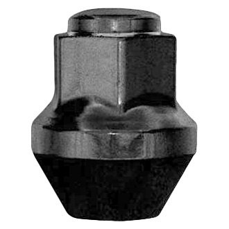 Gorilla Automotive® 61148BCX - Black Chrome Cone Seat Factory
