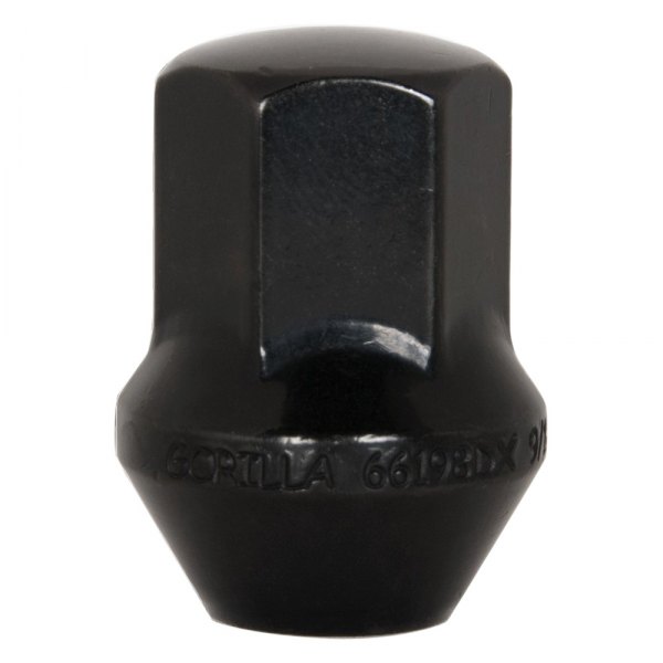 Gorilla Automotive® - Black Chrome Cone Seat Factory Style Bulge Lug Nuts