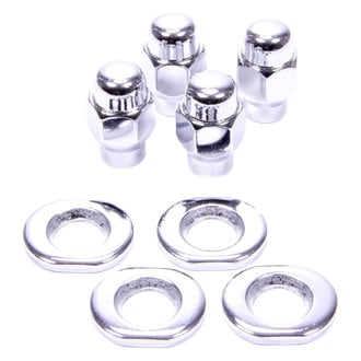 Gorilla Automotive® - Chrome Shank Seat Lug Nuts