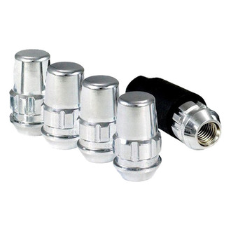 Gorilla Automotive® - Black Cone Seat Acorn Wheel Locks