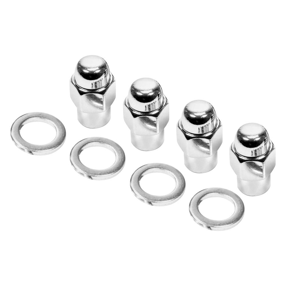 Gorilla Automotive® Chrome Shank Seat Short Mag Lug Nuts 9667