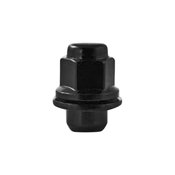 Gorilla Automotive® - Black Chrome Mag Seat Lug Nut