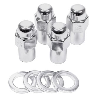 Gorilla Automotive® - Chrome Shank Seat Standard Mag Lug Nuts