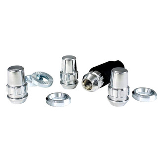 Gorilla Automotive® - Chrome Cone Seat Duplex Acorn Wheel Locks