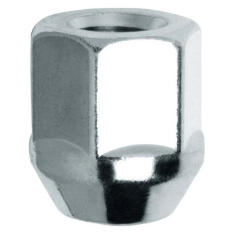 Gorilla Automotive® - Chrome Cone Seat Acorn Bulge Open End Lug Nut