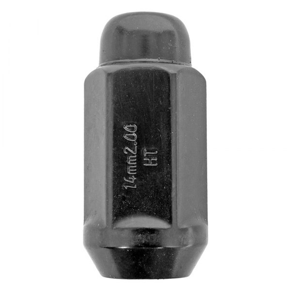 Gorilla Automotive® - Black Chrome Acorn Bulge Cone Seat Lug Nut