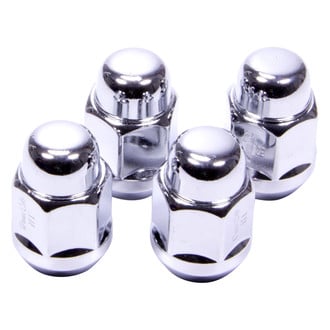 Gorilla Automotive® - Chrome Heat Treated Cone Seat Acorn Bulge Lug Nuts