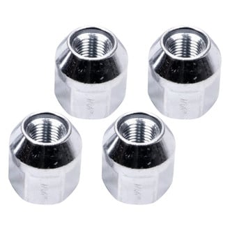 Gorilla Automotive® - Chrome Cone Seat Acorn Bulge Lug Nuts