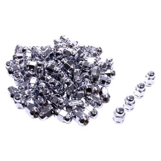 Gorilla Automotive® - Chrome Cone Seat Acorn Bulge Lug Nut