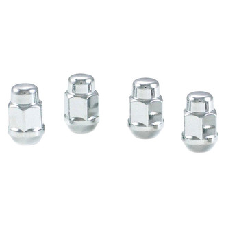 Gorilla Automotive® - Chrome Cone Seat Acorn Bulge Lug Nuts