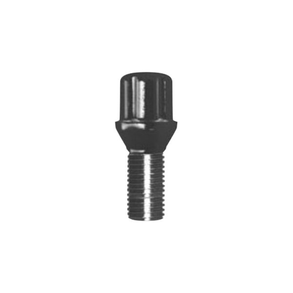 Gorilla Automotive® - Black Chrome Small Diameter Cone Seat Lug Bolt