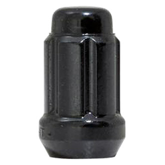 Gorilla Automotive® - Black Chrome Cone Seat Small Diameter Acorn Lug Nut