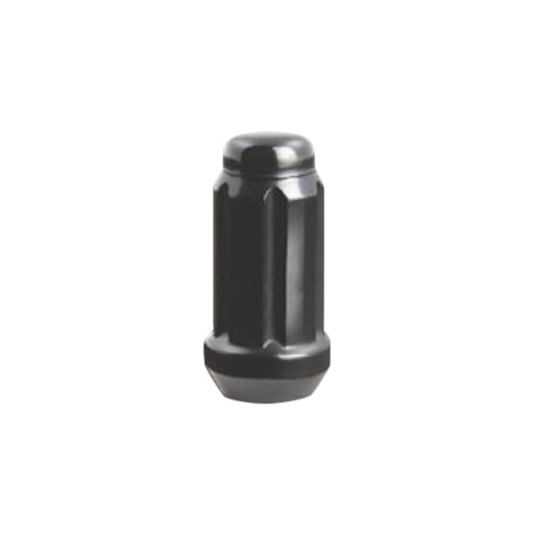 Gorilla Automotive® - Black Chrome Small Diameter Acorn Cone Seat Lug Nut
