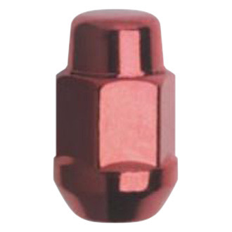 Gorilla Automotive® - Red Cone Seat Acorn Bulge Lug Nut