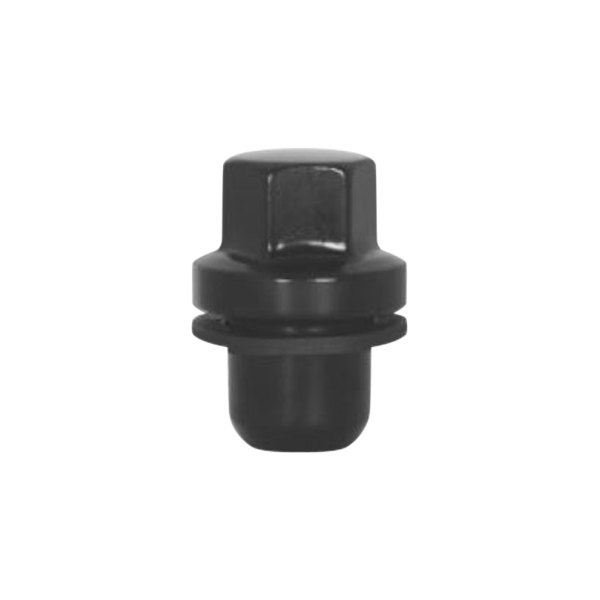 Gorilla Automotive® - Black Chrome Mag Seat Lug Nut