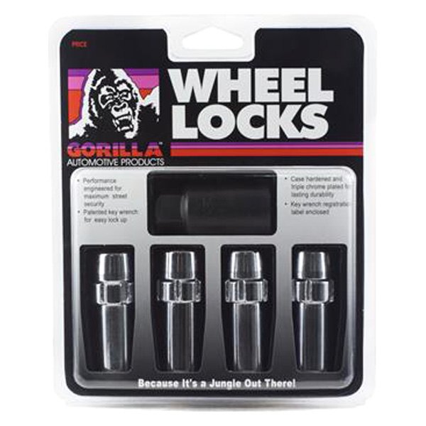 Gorilla Automotive® - Chrome Shank Seat Cragar SST Wheel Locks