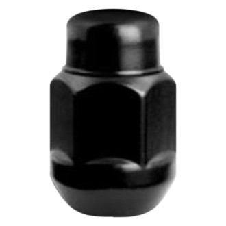 Gorilla Automotive® - Black Chrome Cone Seat Acorn Bulge Lug Nut