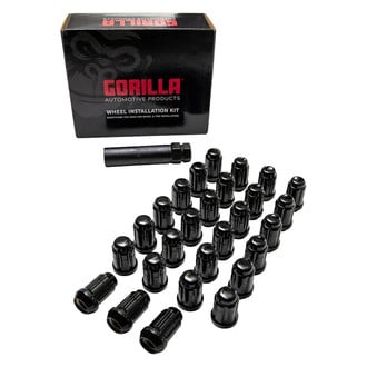 Gorilla Automotive® - Cone Seat Spline 27PK Lug Nuts