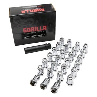 Gorilla Automotive® - Cone Seat Spline 27PK Lug Nuts