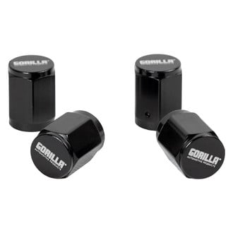Gorilla Automotive® - Black Gorilla Tire Valve Stem Cap