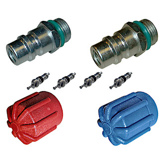 gpd® - A/C System Valve Core and Cap Kit