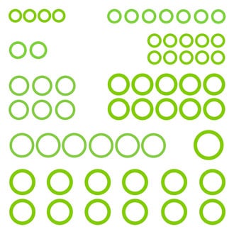 gpd® - A/C System O-Ring and Gasket Kit