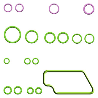 gpd® - A/C System O-Ring and Gasket Kit