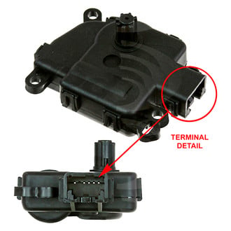 gpd® - HVAC Heater Blend Door Actuator