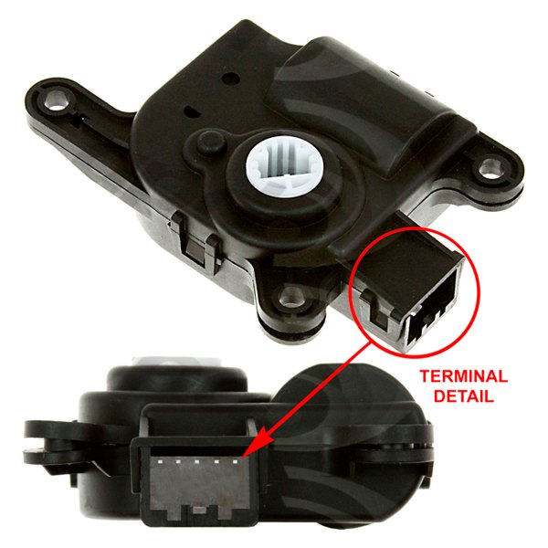 gpd® Hyundai Accent 1.6L 2009 HVAC Heater Blend Door Actuator