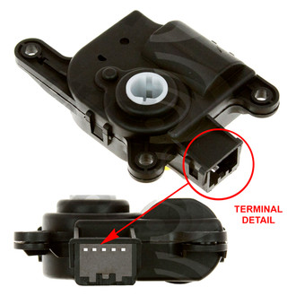 gpd® - HVAC Heater Blend Door Actuator