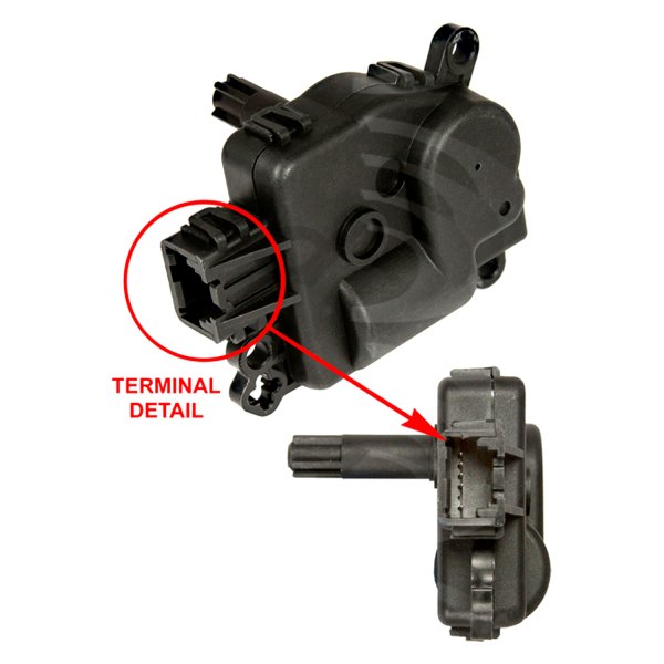 gpd® 1712235 HVAC Heater Blend Door Actuator