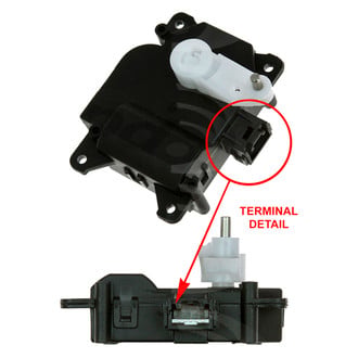 gpd® - HVAC Heater Blend Door Actuator