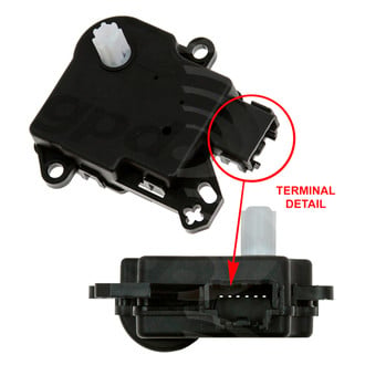 gpd® - HVAC Heater Blend Door Actuator