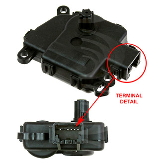gpd® - HVAC Heater Blend Door Actuator
