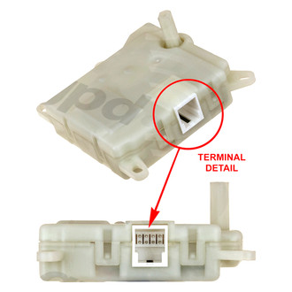 gpd® - HVAC Heater Blend Door Actuator