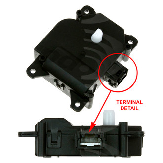 gpd® - HVAC Heater Blend Door Actuator