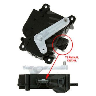 gpd® - HVAC Heater Blend Door Actuator